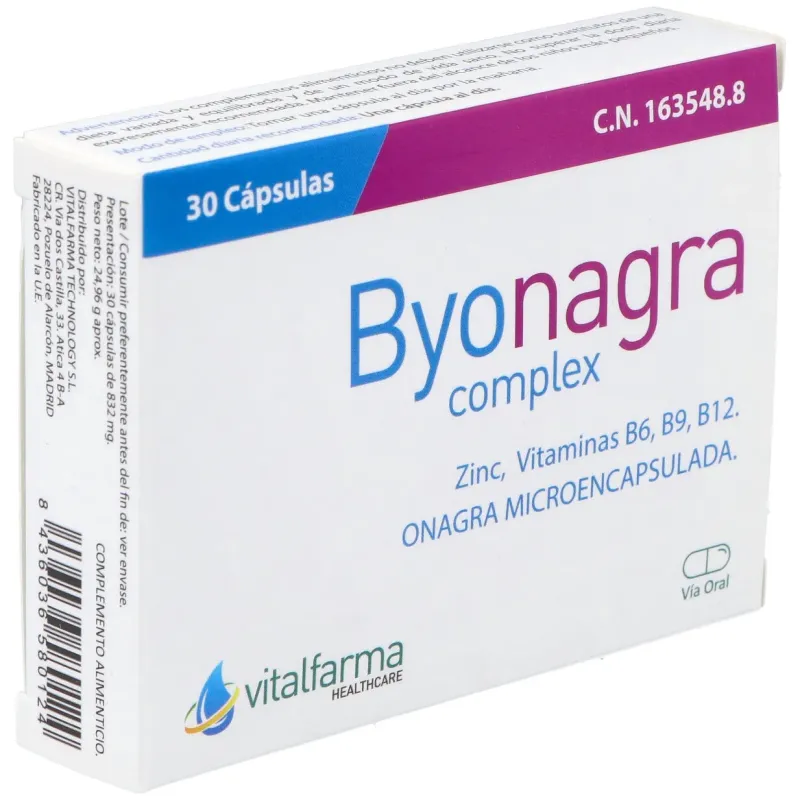Byonagra ecologic 30 perlas | Farmacia Barata
