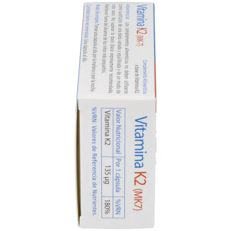 Vitalfarma vitamina k2 135 mcg 30 capsulas | Farmacia Barata
