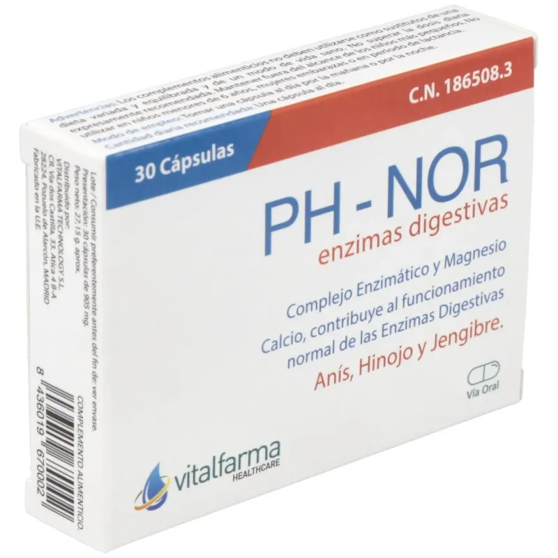 Ph-nor 30cap. | Farmacia Barata