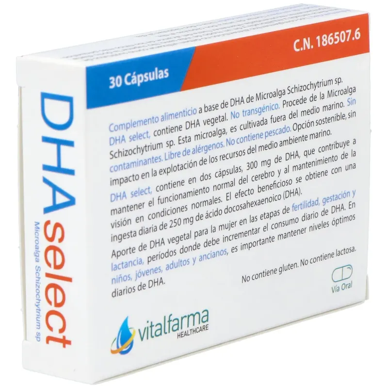 Dha select 30 capsulas | Farmacia Barata