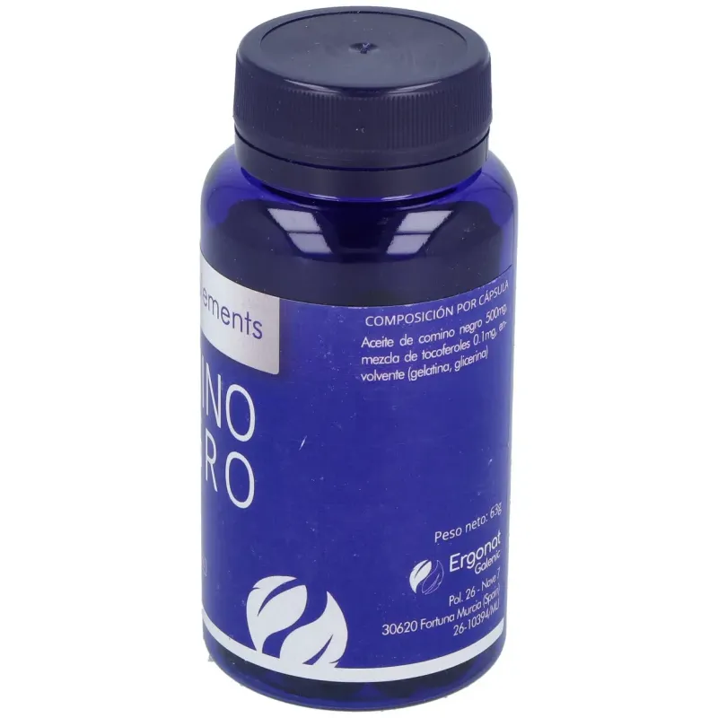 Ergonat galenic comino negro 90caps | Farmacia Barata