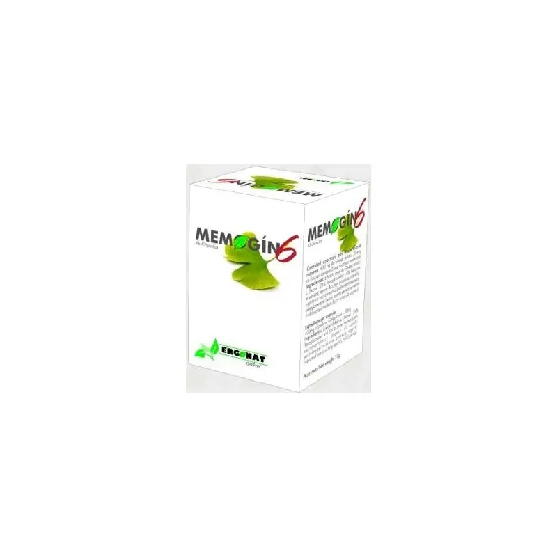 Ergonat galenic memogin 6 45caps | Farmacia Barata