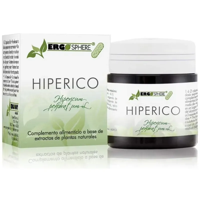 Ergonat galenic hiperico 45caps | Farmacia Barata