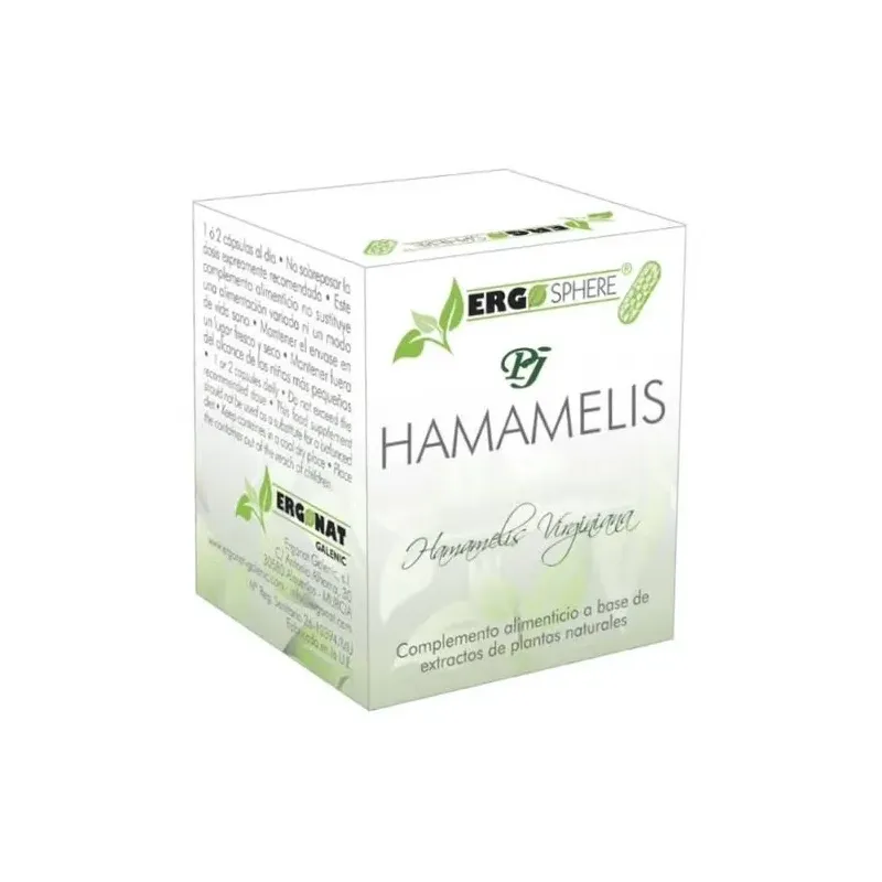 Ergonat hamamelis phytogran 45caps | Farmacia Barata