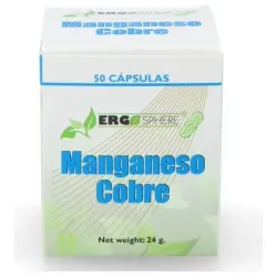 Ergonat galenic manganeso cobre ergosphere 50caps