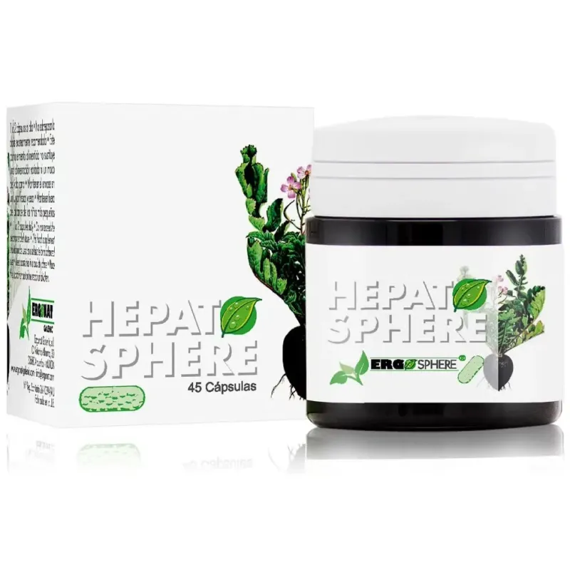 Ergonat galenic hepatosphere 45caps | Farmacia Barata