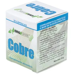 Cobre ergosphere 50cap. | Farmacia Barata