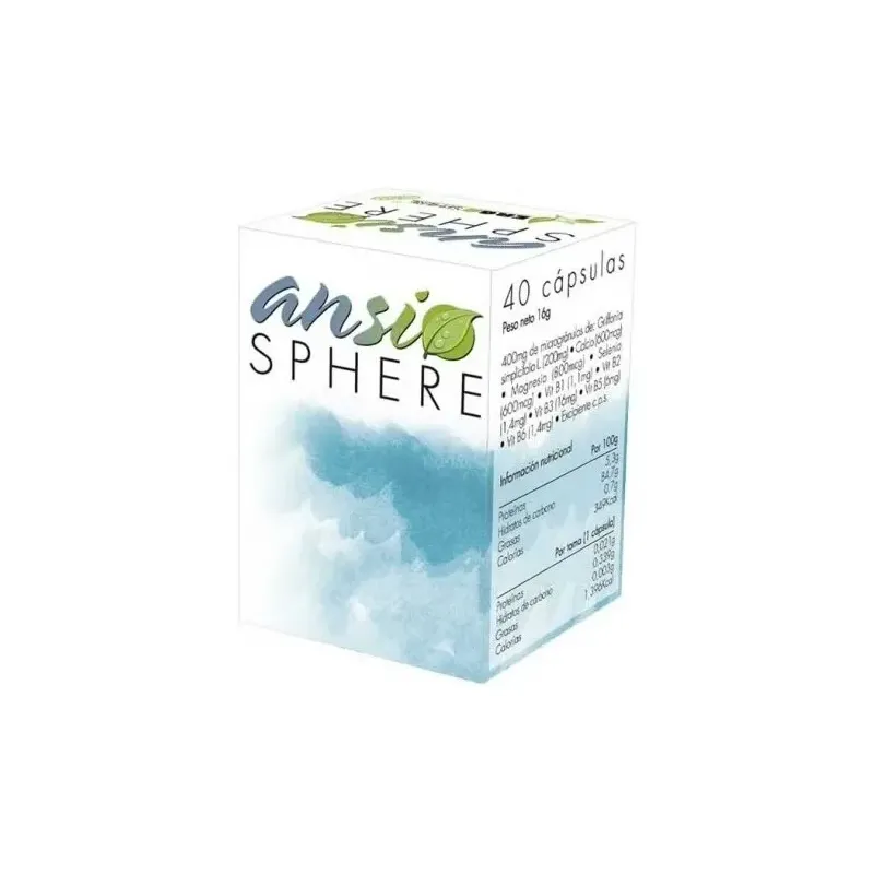 Ergonat galenic ansiosphere 40caps | Farmacia Barata