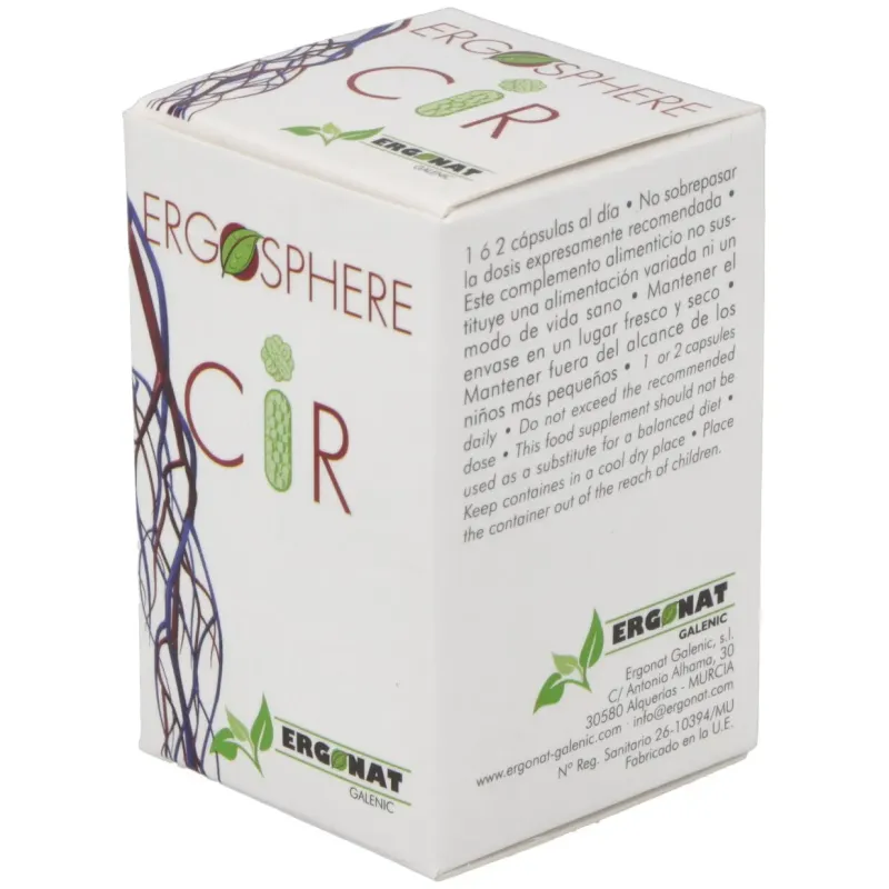 Ergonat galenic cir ergosphere 40caps | Farmacia Barata