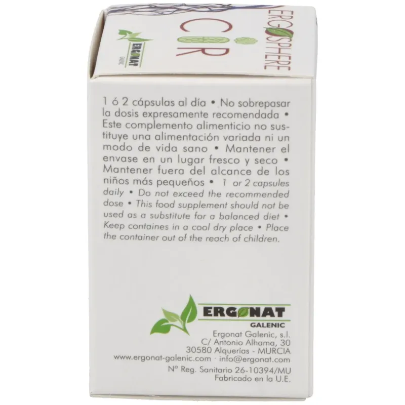 Ergonat galenic cir ergosphere 40caps | Farmacia Barata