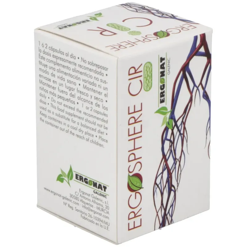 Ergonat galenic cir ergosphere 40caps | Farmacia Barata