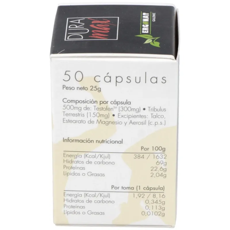 Ergonatural duramax 50caps | Farmacia Barata