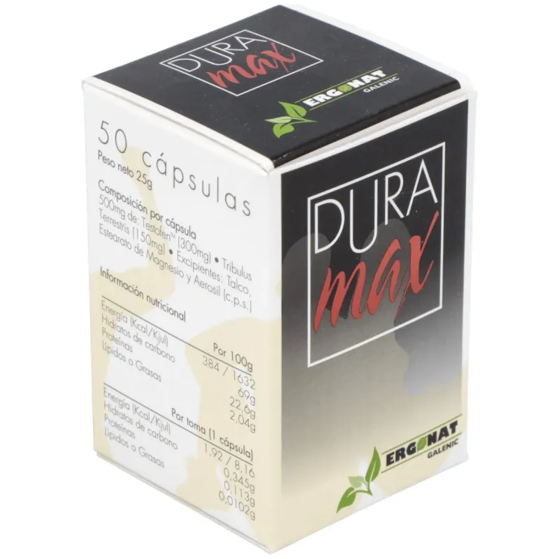 Ergonatural duramax 50caps | Farmacia Barata