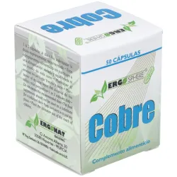 Cobre ergosphere 50cap. | Farmacia Barata