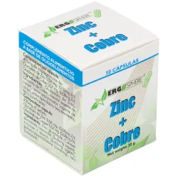 Ergonat galenic zinc cobre ergosphere 50caps | Farmacia Barata