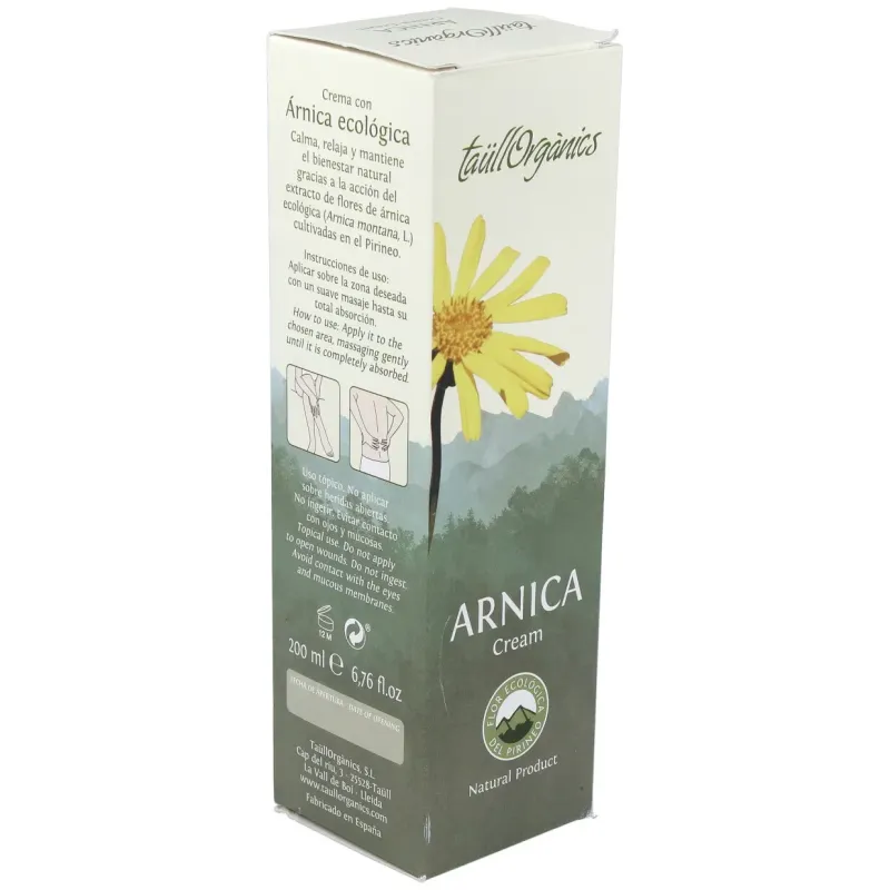 Taullorganics arnica ecologica tubo 200ml. | Farmacia Barata Taullorganics arnica ecologica tubo 200ml. | Farmacia Barata