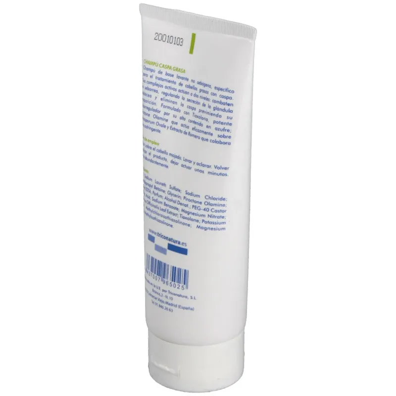 Champu caspa grasa 200ml. | Farmacia Barata