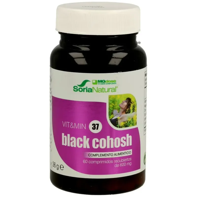 Mgdose vit y min 37 black cohosh 60 cápsulas | Farmacia Barata