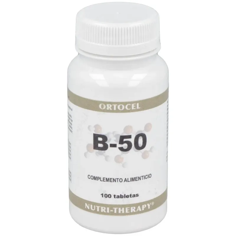 Ortocel nutri-therapy b-50 100comp | Farmacia Barata