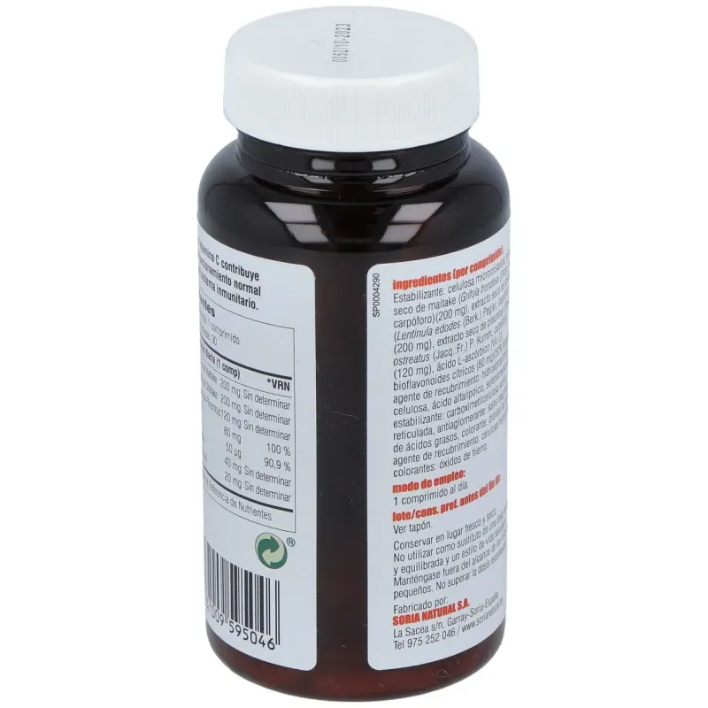 Soria natural vit y min 04 immunew forte 90comp | Farmacia Barata