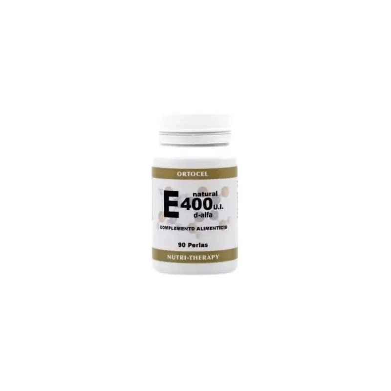 Ortocel nutri-therapy vitamina e 400 ui d alpha 90caps | Farmacia Barata
