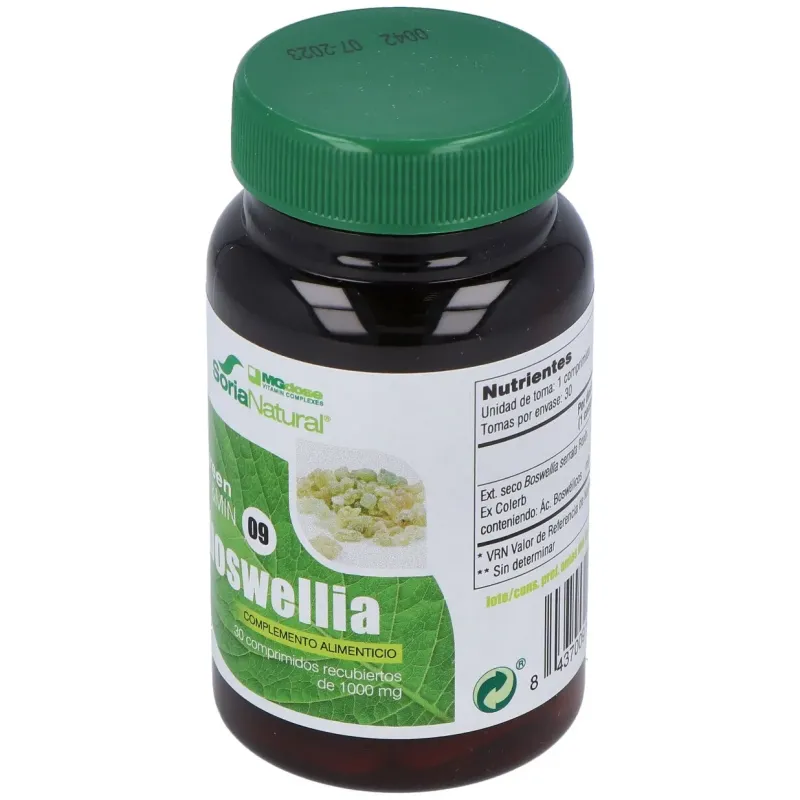 Mgdose boswellia 30 comprimidos | Farmacia Barata