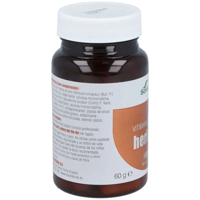Mg dose soria natural vit y min 40 hericium complex 60comp | Farmacia Barata