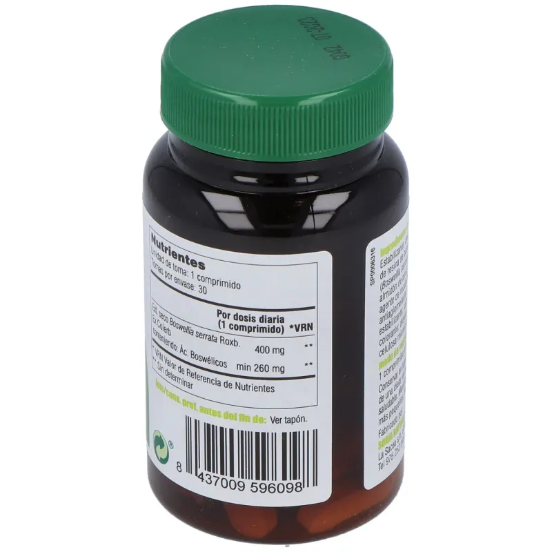 Mgdose boswellia 30 comprimidos | Farmacia Barata