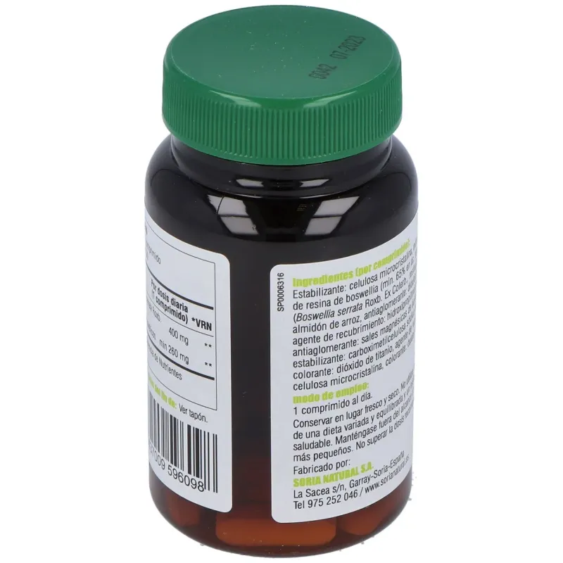 Mgdose boswellia 30 comprimidos | Farmacia Barata
