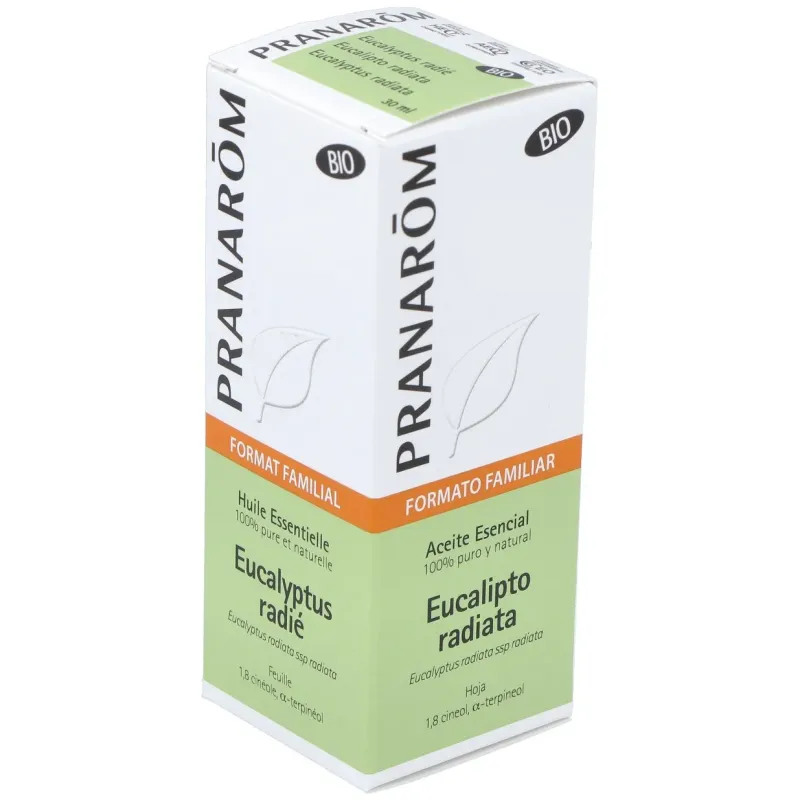 Pranarôm aceite esencial de eucalipto radiata bio 30ml | Farmacia Barata