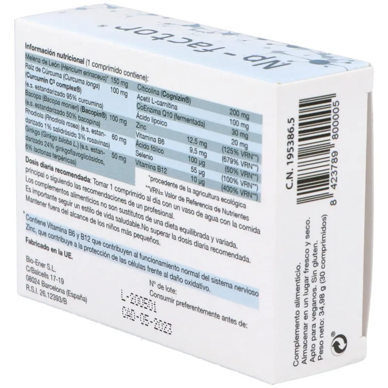 Ortocel nutri-therapy np factor 30caps | Farmacia Barata