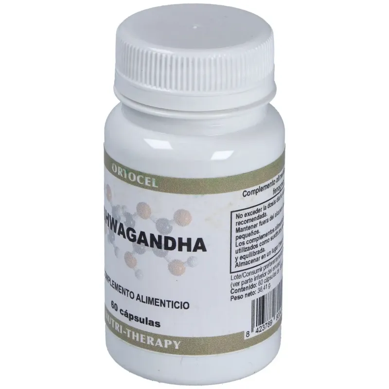 Ortocel ashwagandha 450mg 60caps | Farmacia Barata