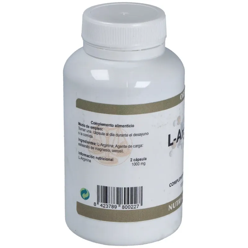 Ortocel l-arginina 500mg 120caps | Farmacia Barata