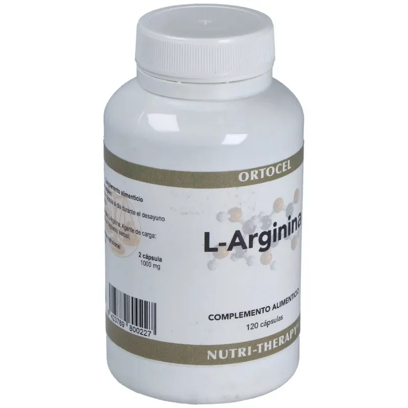 Ortocel l-arginina 500mg 120caps | Farmacia Barata