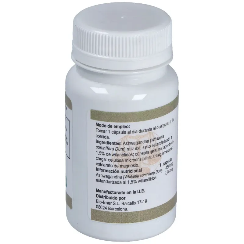 Ortocel ashwagandha 450mg 60caps | Farmacia Barata
