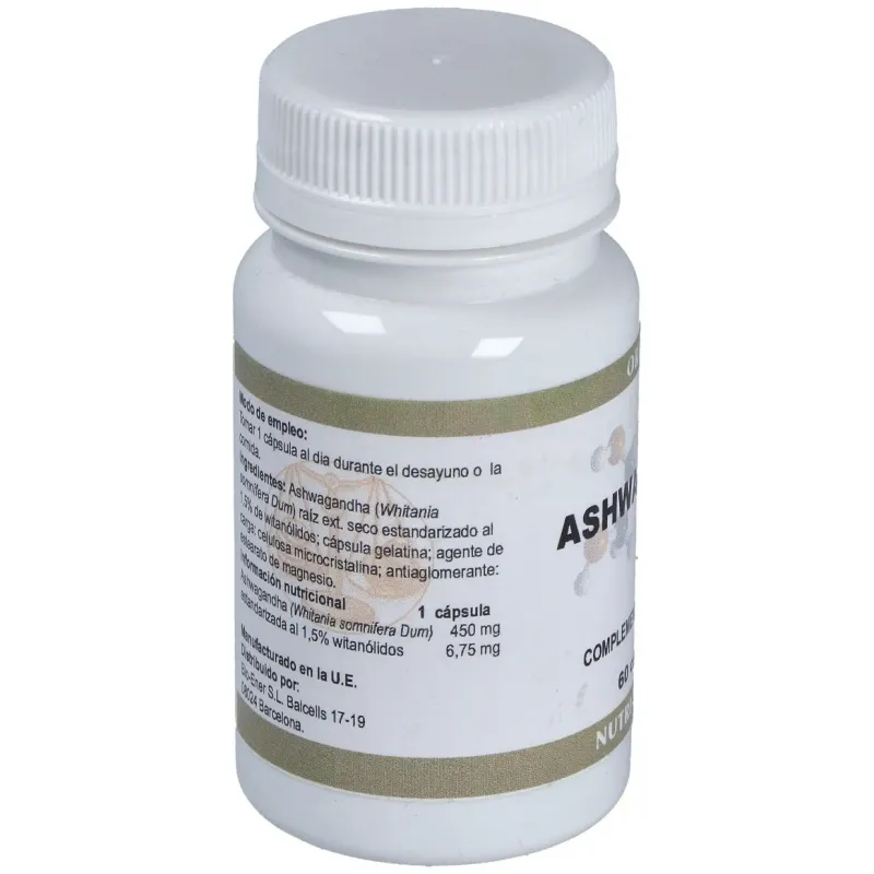 Ortocel ashwagandha 450mg 60caps | Farmacia Barata