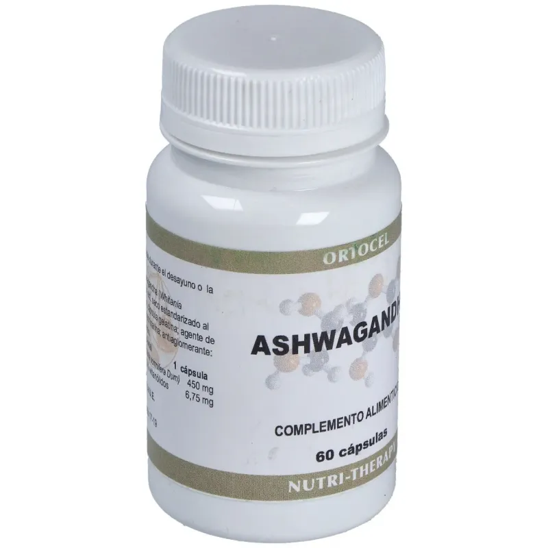 Ortocel ashwagandha 450mg 60caps | Farmacia Barata