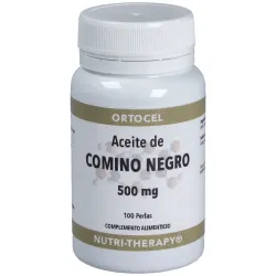 Ortocel aceite de comino negro 500mg 100 perlas