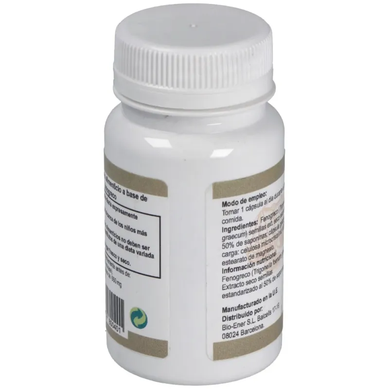 Ortocel fenogreco 500mg 60caps | Farmacia Barata