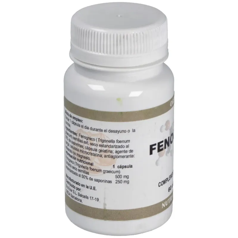 Ortocel fenogreco 500mg 60caps | Farmacia Barata