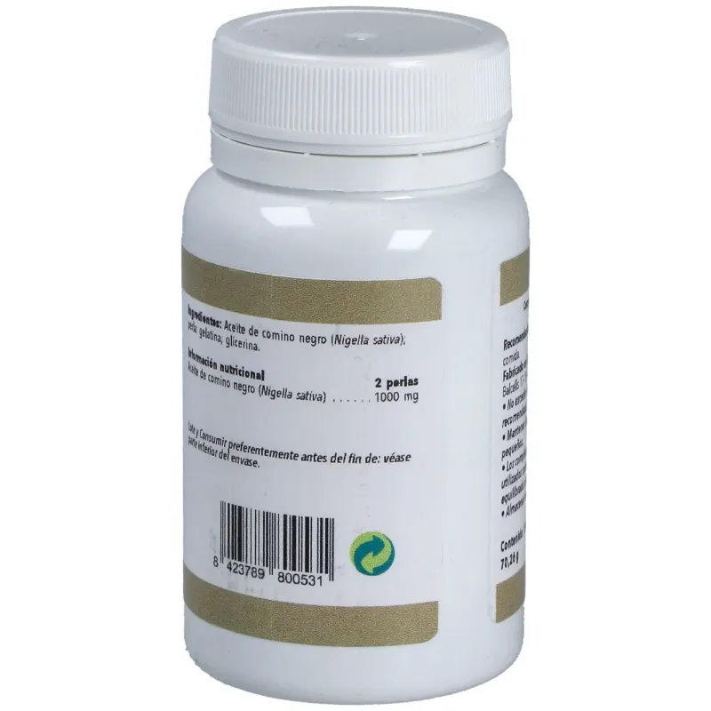 Ortocel aceite de comino negro 500mg 100 perlas | Farmacia Barata Ortocel aceite de comino negro 500mg 100 perlas | Farmacia Barata