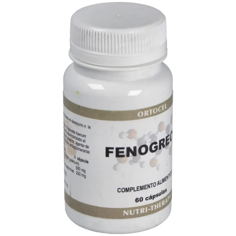 Ortocel fenogreco 500mg 60caps | Farmacia Barata