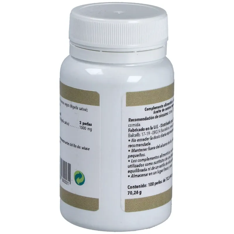 Ortocel aceite de comino negro 500mg 100 perlas | Farmacia Barata Ortocel aceite de comino negro 500mg 100 perlas | Farmacia Barata