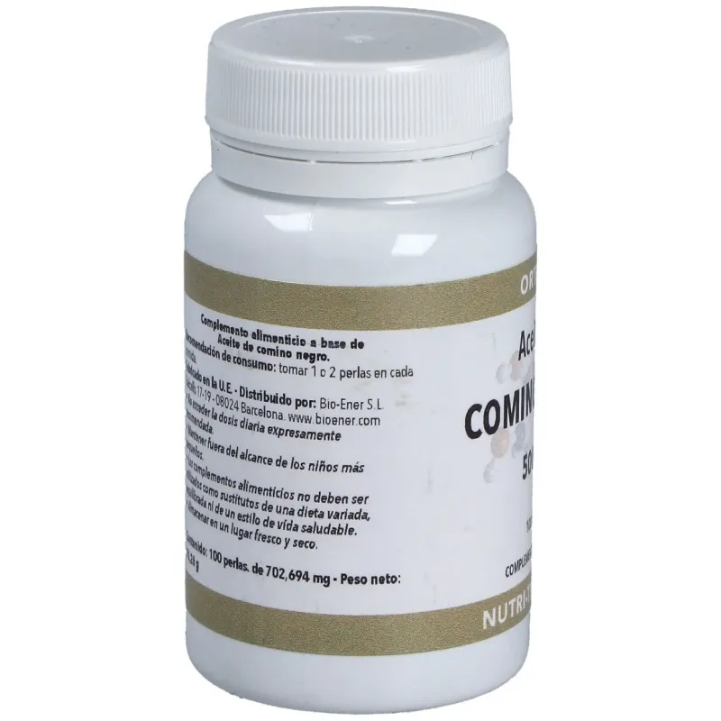 Ortocel aceite de comino negro 500mg 100 perlas | Farmacia Barata Ortocel aceite de comino negro 500mg 100 perlas | Farmacia Barata