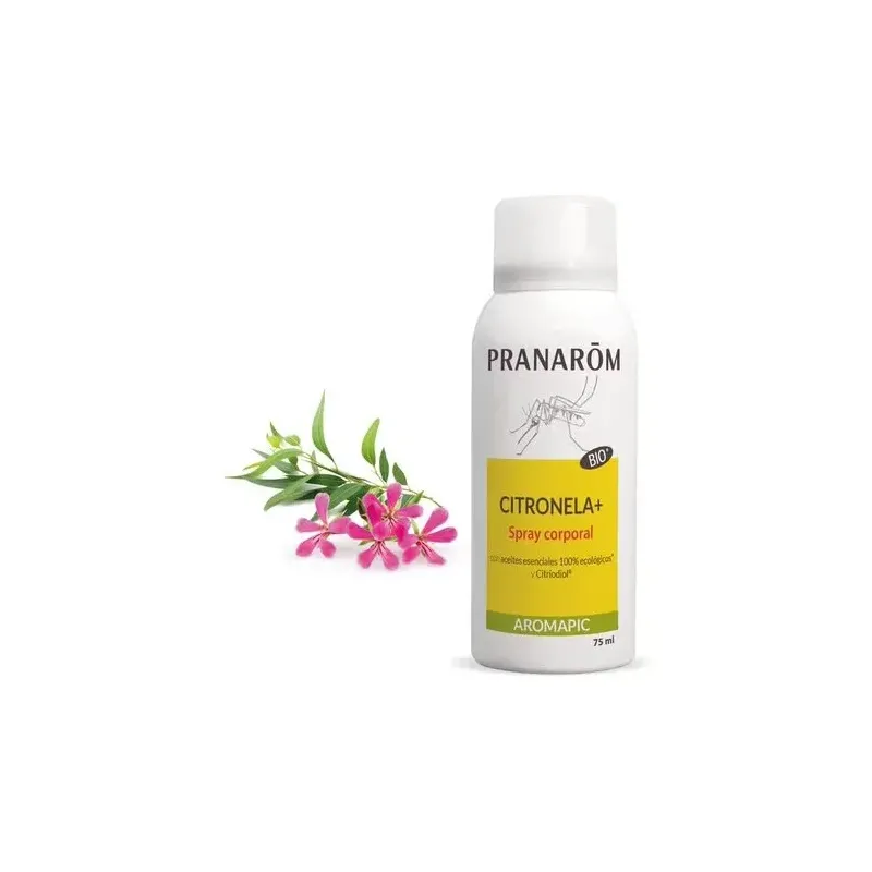 Pranarôm aromapic citronela+ spray corporal bio 75ml | Farmacia Barata Pranarôm aromapic citronela+ spray corporal bio 75ml | Farmacia Barata