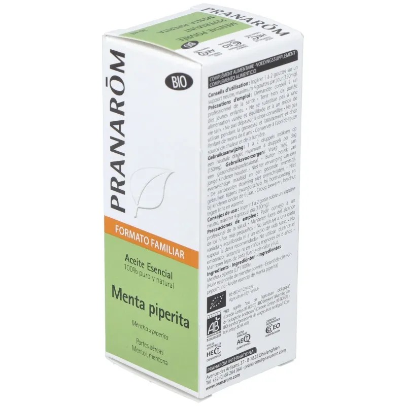 Menta piperita aceite esencial bio 30ml. | Farmacia Barata