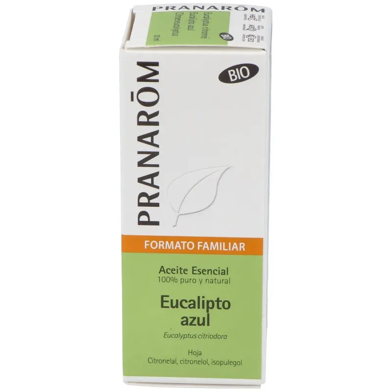 Pranarôm aceite esencial de eucalipto azul bio formato familiar 30ml | Farmacia Barata Pranarôm aceite esencial de eucalipto azul bio formato familiar 30ml | Farmacia Barata