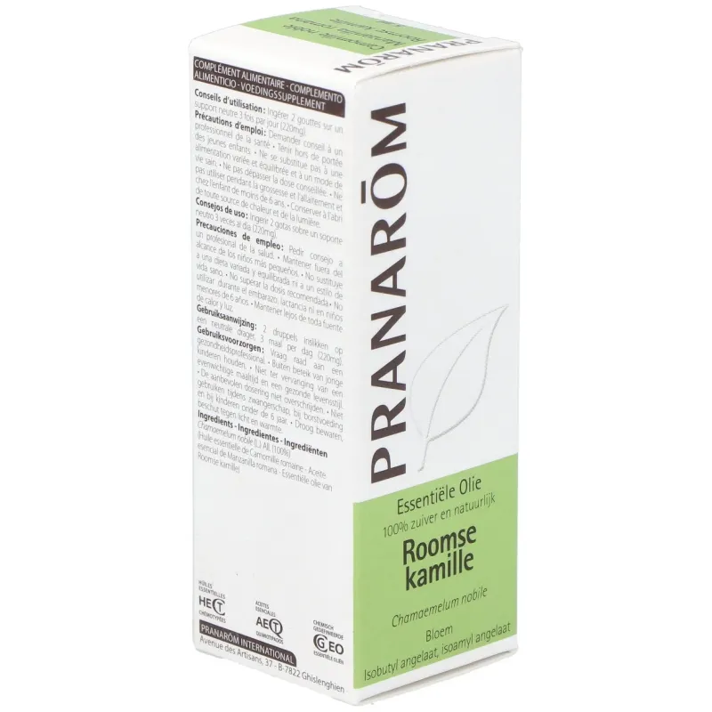 Pranarôm aceite esencial de manzanilla romana 5ml | Farmacia Barata