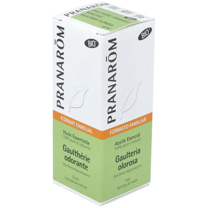 Gaulteria olorosa hoja aceite esencial bio 30ml. | Farmacia Barata Gaulteria olorosa hoja aceite esencial bio 30ml. | Farmacia Barata