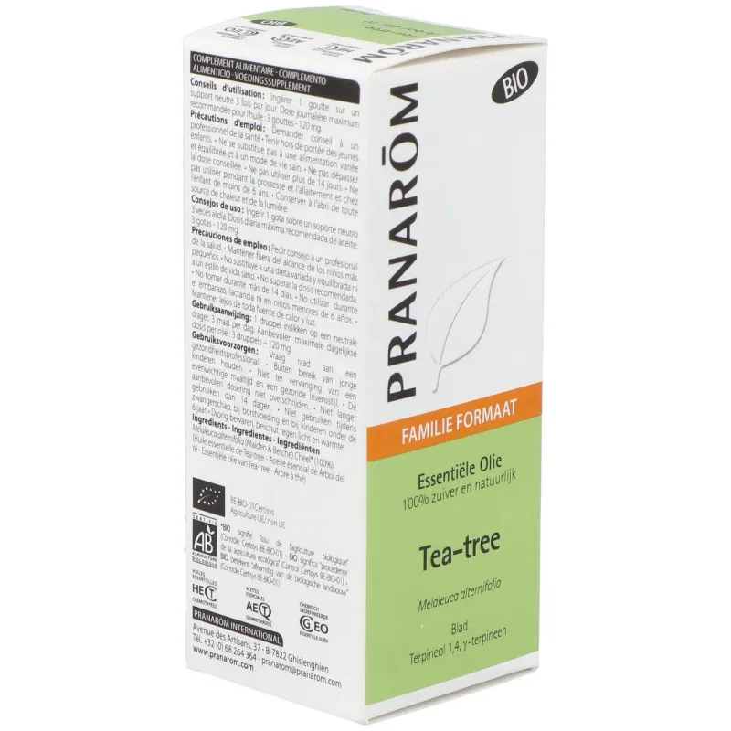 Arbol del te hoja aceite esencial bio 30ml. | Farmacia Barata